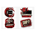 OpenClaw GPT Terminal Goblin Sticker Sheet