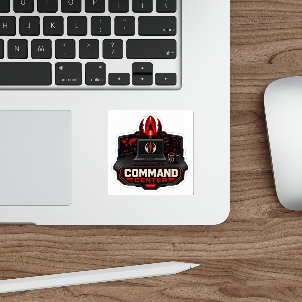 Command Center Die-Cut Sticker