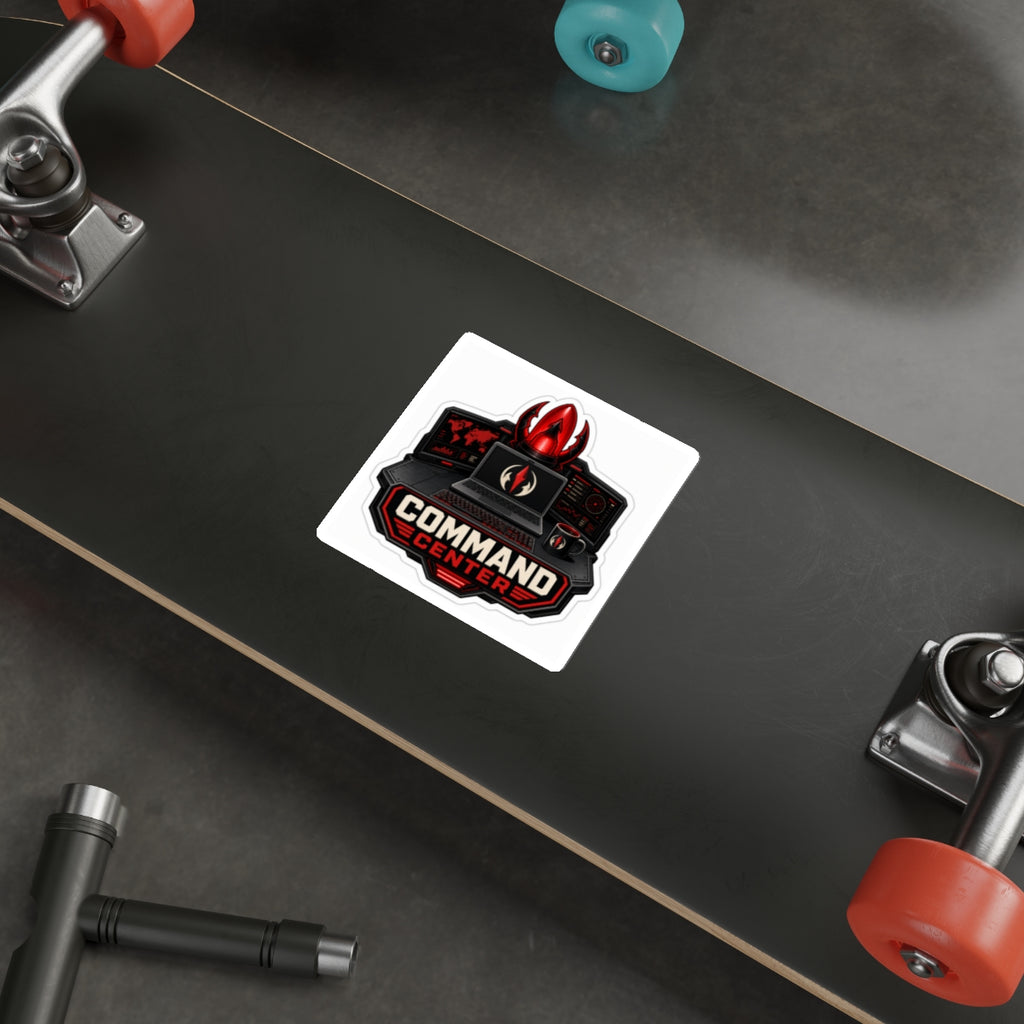 Command Center Die-Cut Sticker