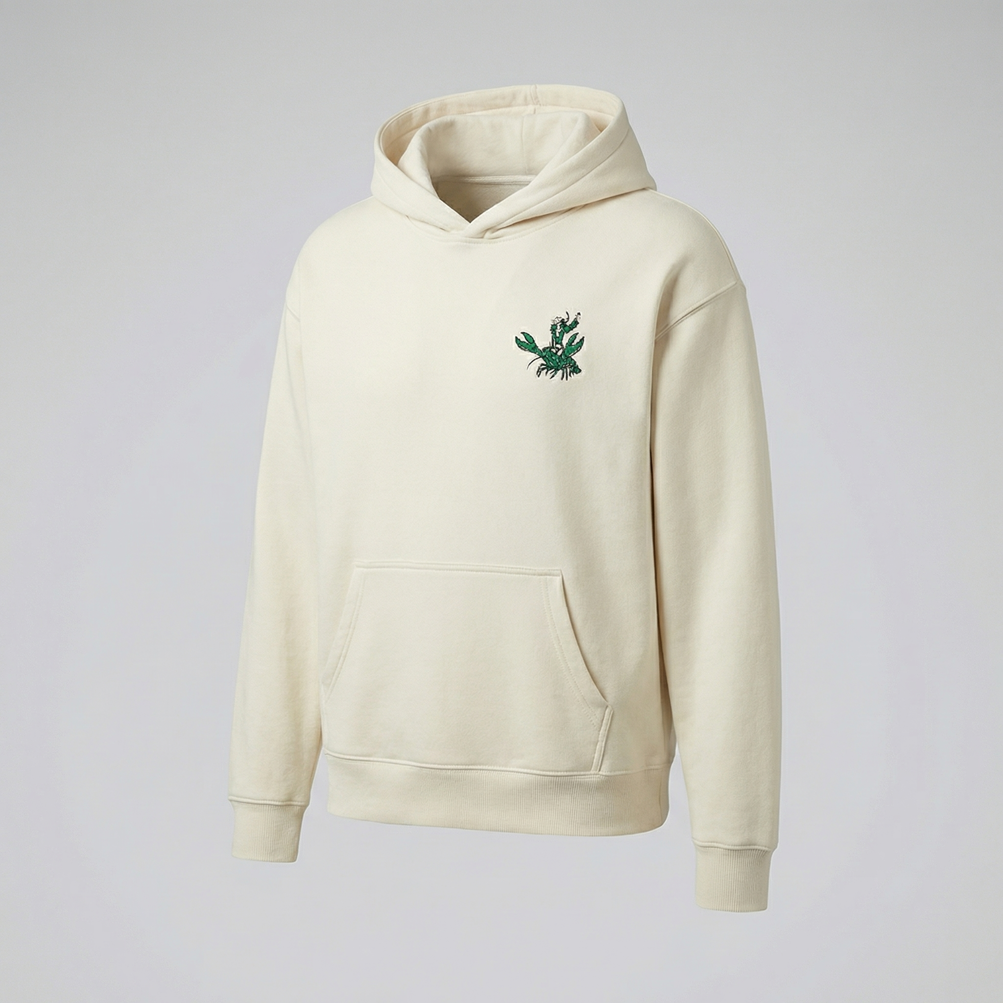 Thick Cotton Rider Open Claw Hoodie
