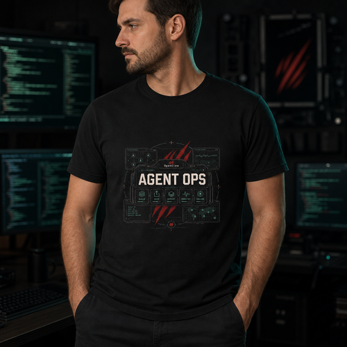 OpenClaw operator-studio mockup hover | agent-ops-console-tee