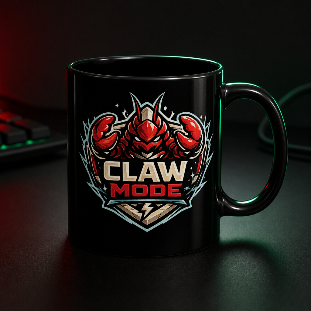 OpenClaw operator-studio mockup hover | claw-mode-coffee-mug-11oz