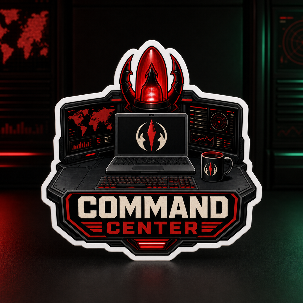 OpenClaw operator-studio mockup primary | command-center-die-cut-sticker-gpt-image-2-drop