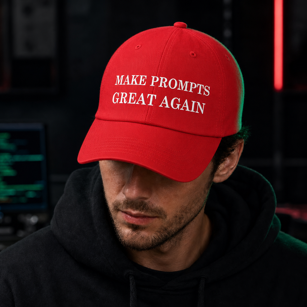 OpenClaw operator-studio mockup hover | make-prompts-great-again-hat