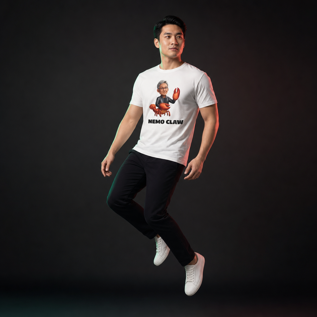 OpenClaw operator-studio mockup hover | nemo-claw-jensent-shirt