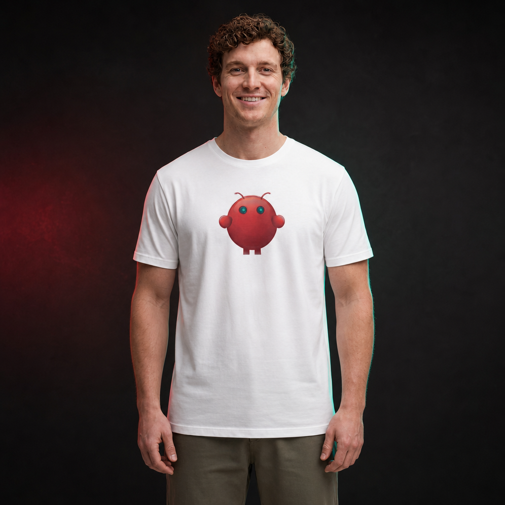 OpenClaw operator-studio mockup primary | open-claw-t-shirt-cute-red-monster-graphic-tee