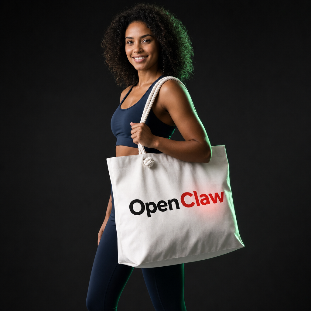 OpenClaw operator-studio mockup primary | openclaw-logo-travel-tote