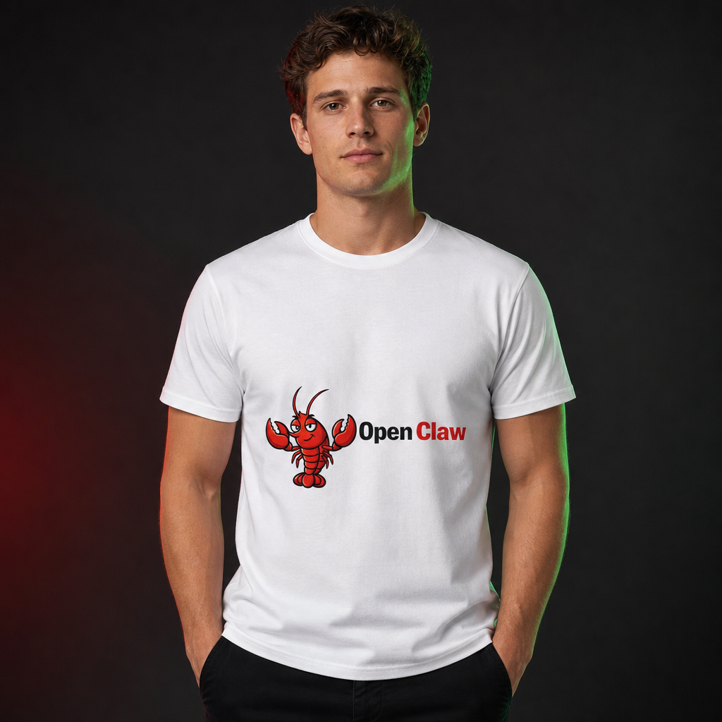 OpenClaw operator-studio mockup primary | openclaw-lobster-logo-tee