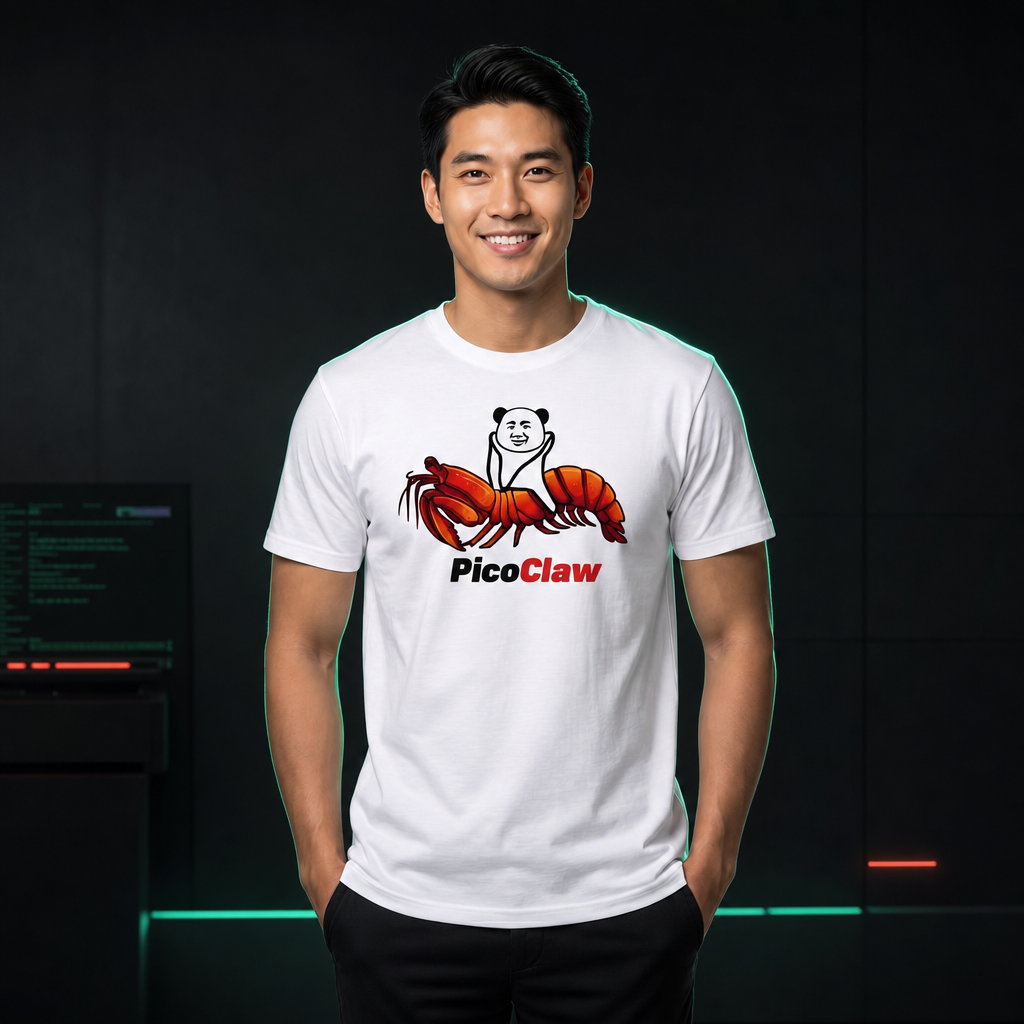 OpenClaw operator-studio mockup primary | picoclaw-t-shirt