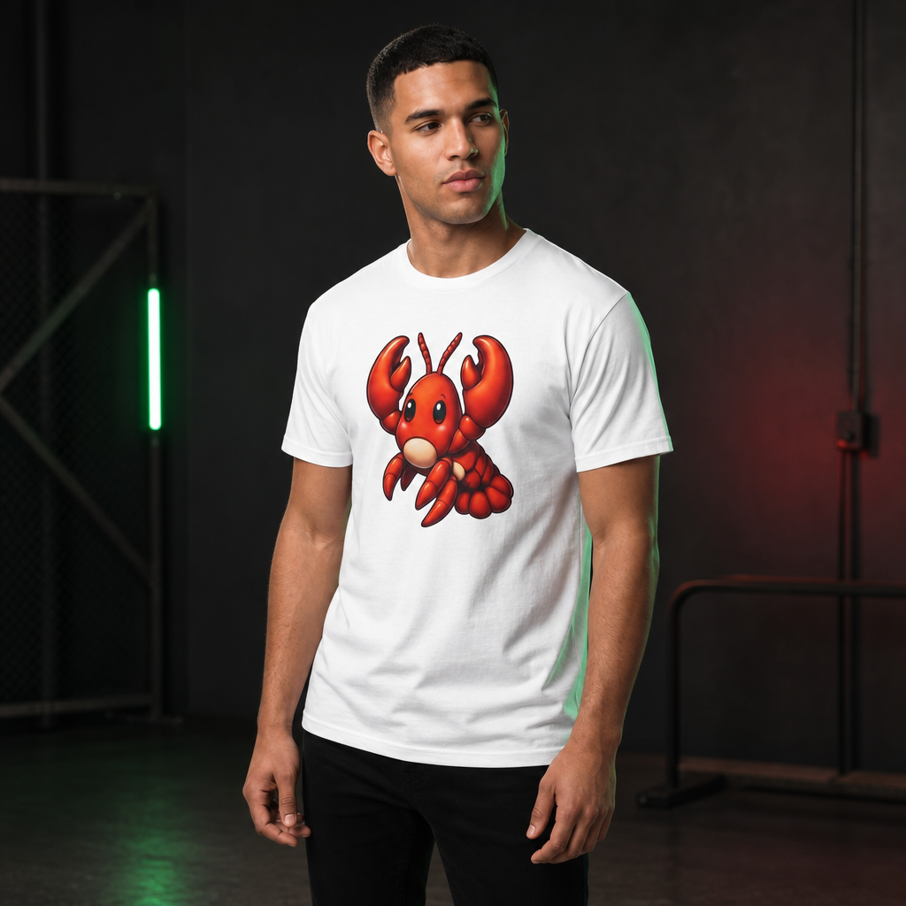 OpenClaw operator-studio mockup hover | cute-red-lobster-tee-claim-the-lobster-graphic-shirt